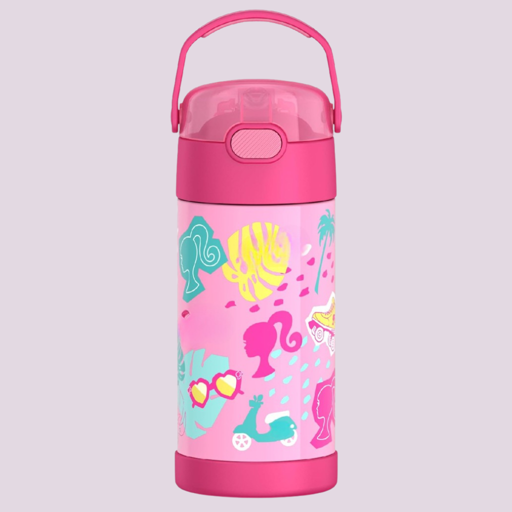 Kids Stainless Steel Vacuum Insulated Water Bottle with Straw