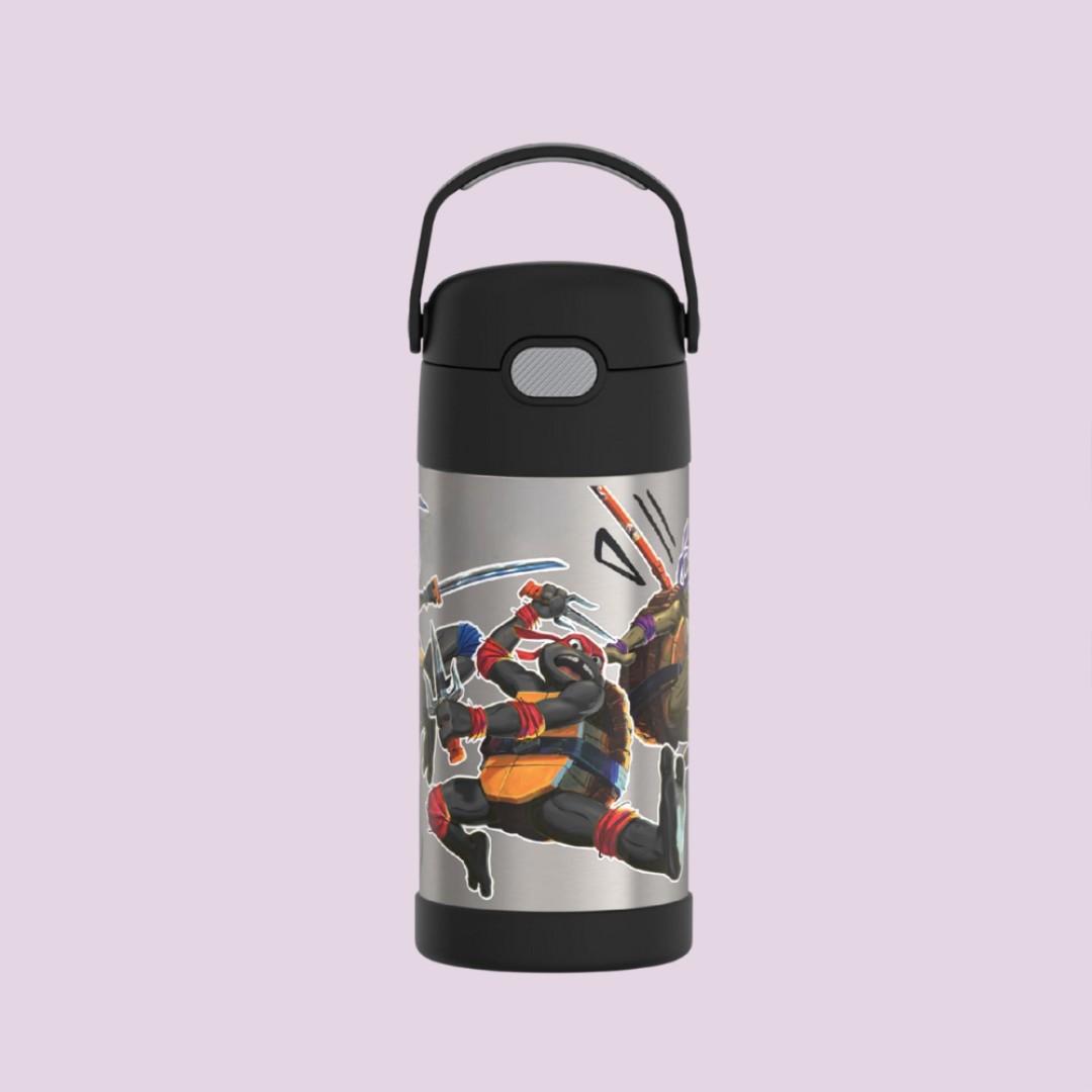 Kids Stainless Steel Vacuum Insulated Water Bottle with Straw