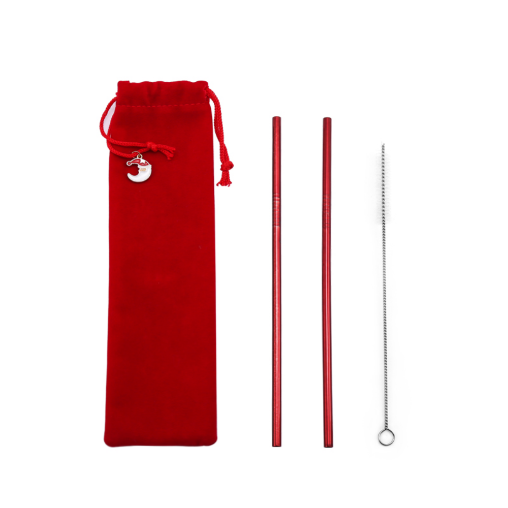 Reusable Christmas Themed Straws - Grafton Collection