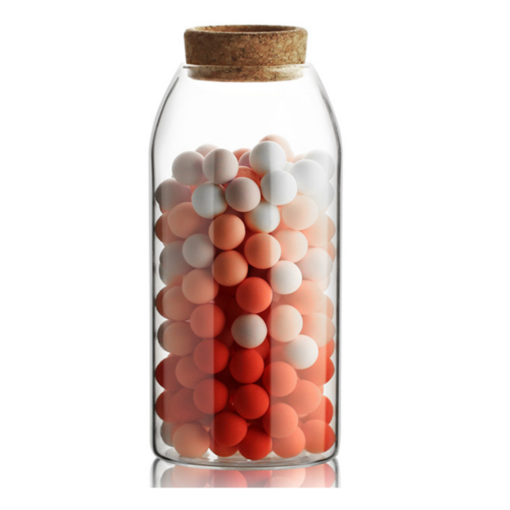 Cork-Sealed Glass Jars - Grafton Collection