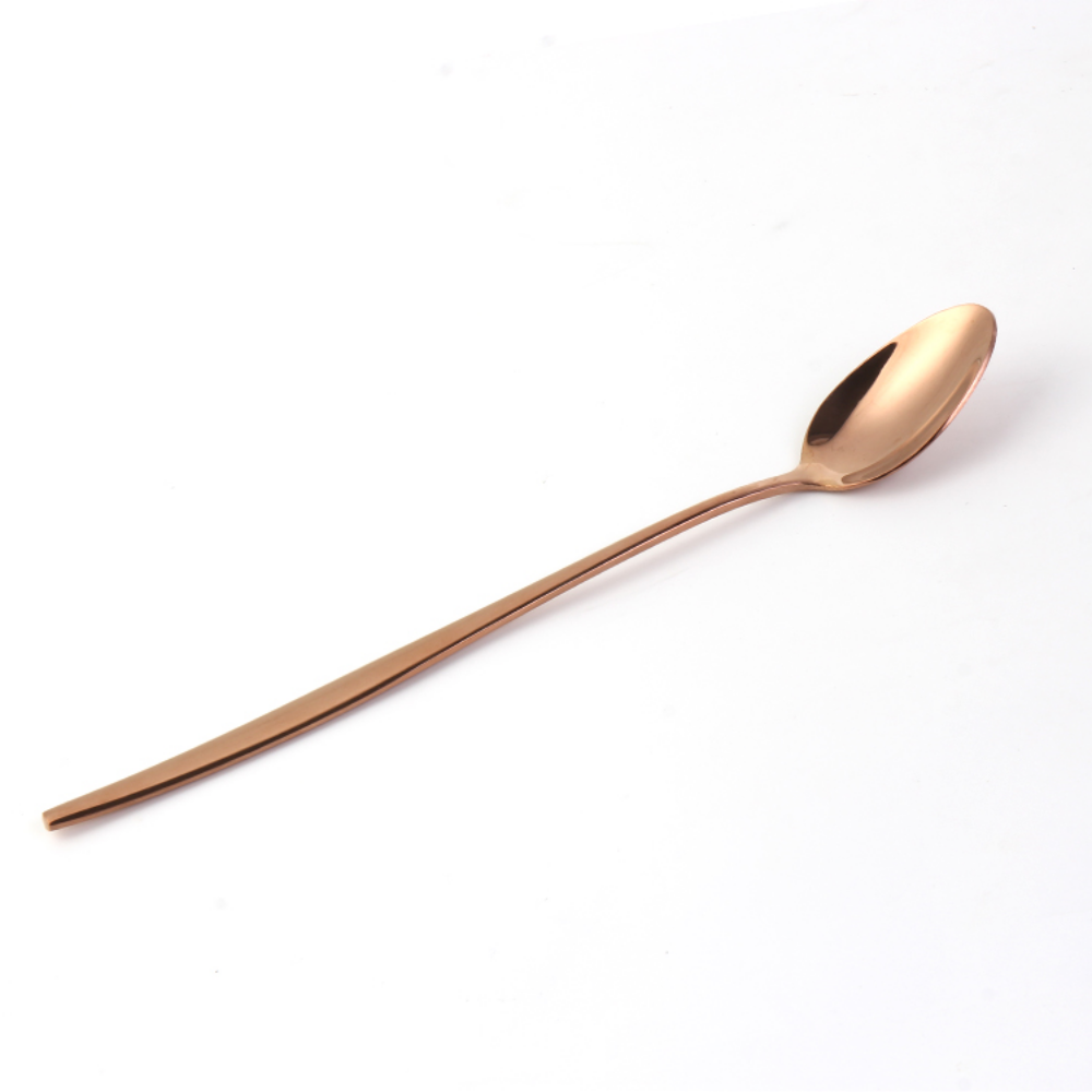 Colorful Stainless Steel Elongated Traditional Spoons - Grafton Collection