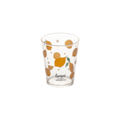 Orange Glass Cups - Grafton Collection