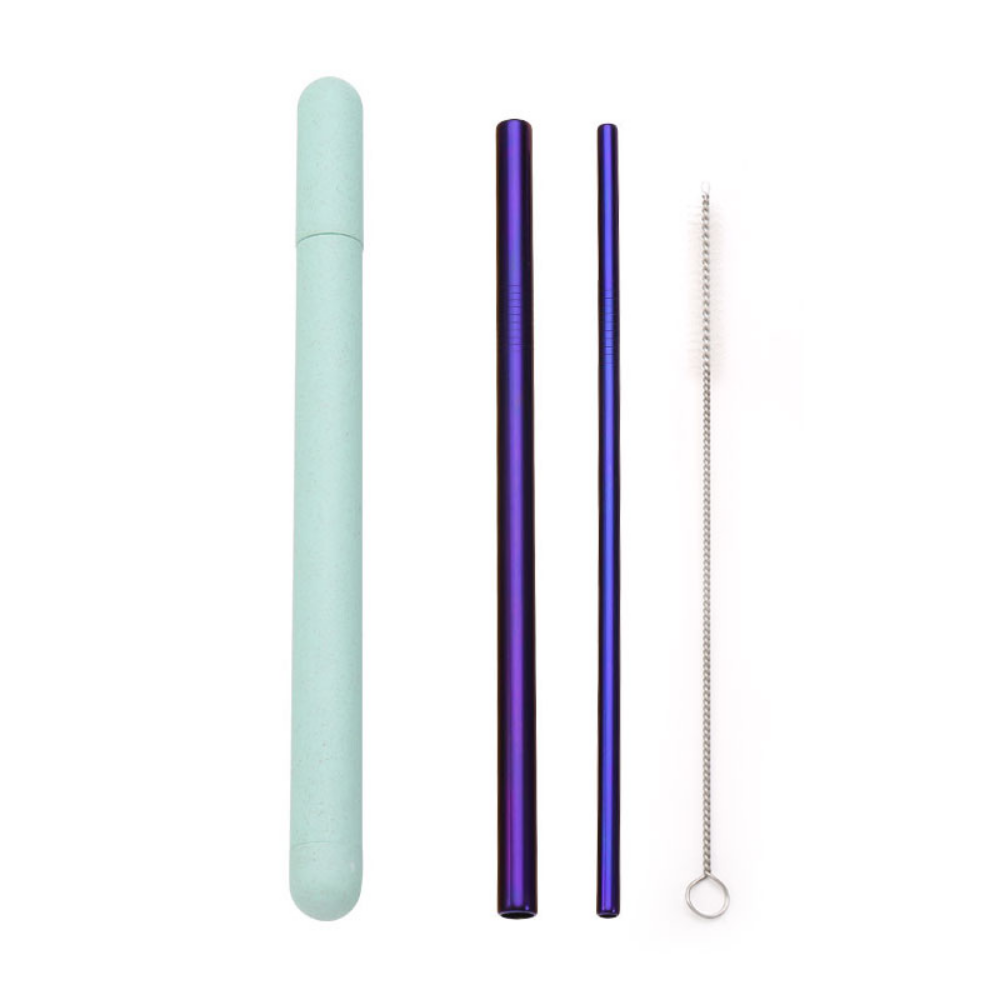 Metal Straws + Case - Grafton Collection