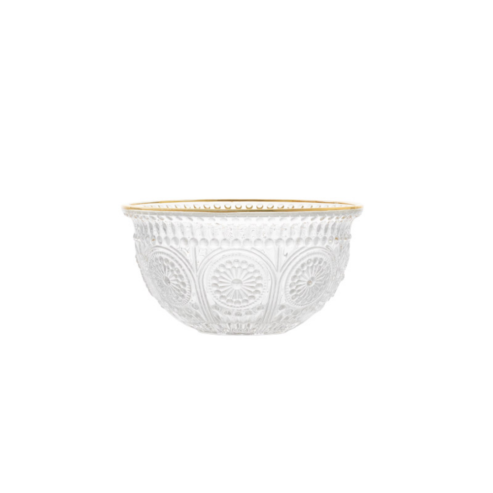 Gold Rim Glass Bowls - Grafton Collection