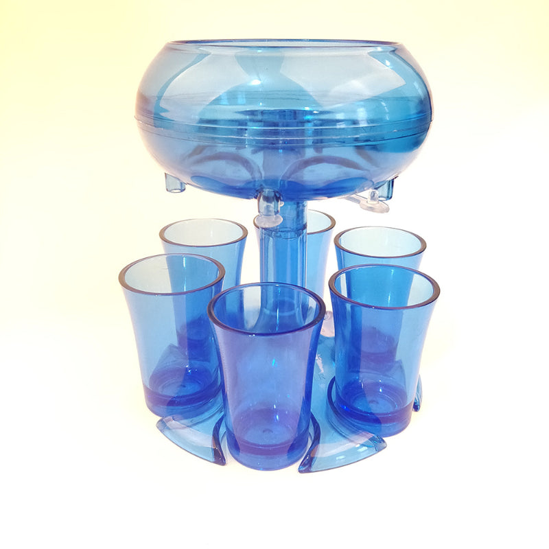 6 Shot Glass Dispenser And Holder - Grafton Collection