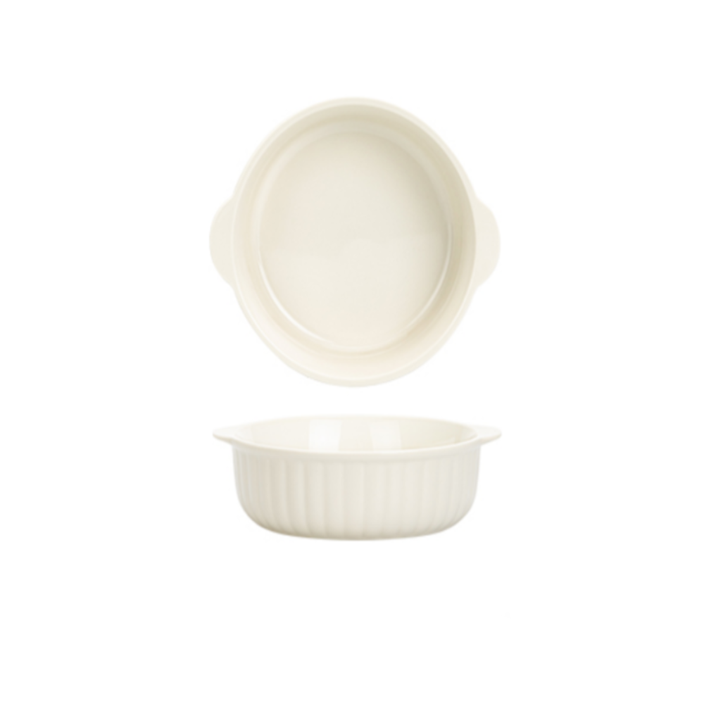 Cream Ceramic Baking Dish - Grafton Collection