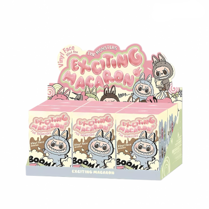 Labubu The Monsters Exciting Macaron Series Plush Pendant Blind Box