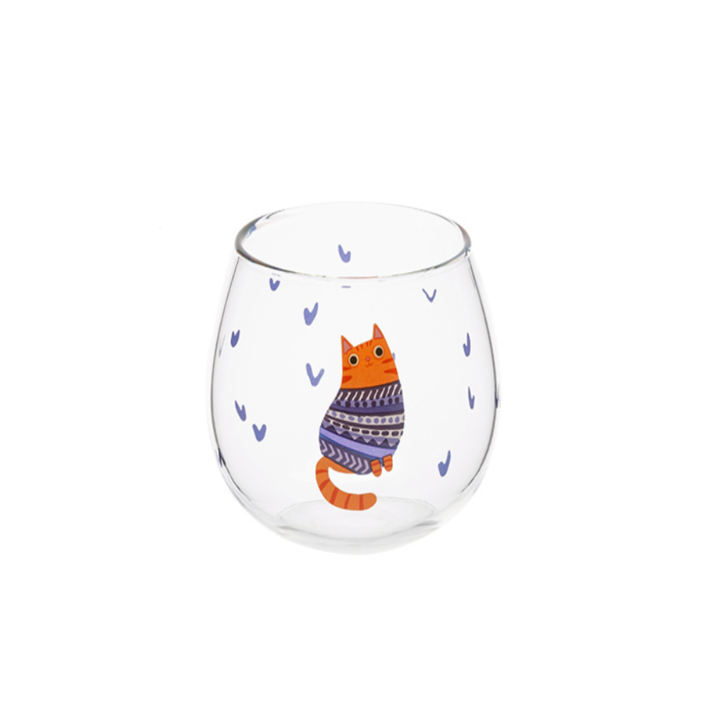 Cat Glass - 450ml - Grafton Collection