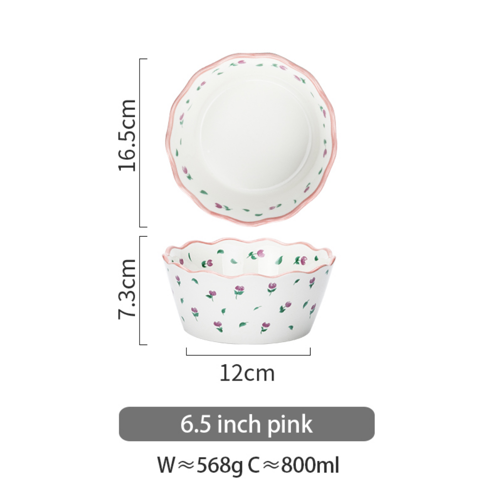 Flower Noodle Salad Bowl - Grafton Collection