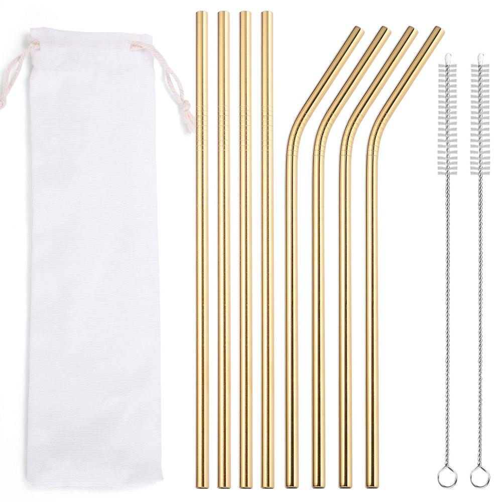 Reusable Metal Straws + Case - Grafton Collection