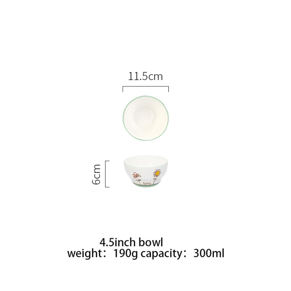 Japanese Flower Ceramic Tableware - Grafton Collection