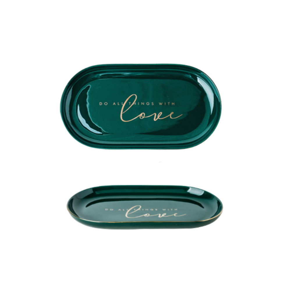 Green Christmas-Themed Dinnerware - Grafton Collection