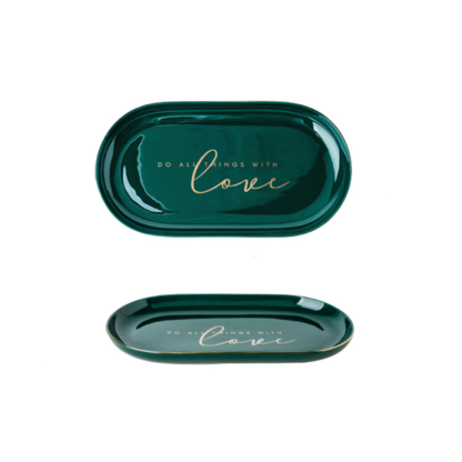 Green Christmas-Themed Dinnerware - Grafton Collection
