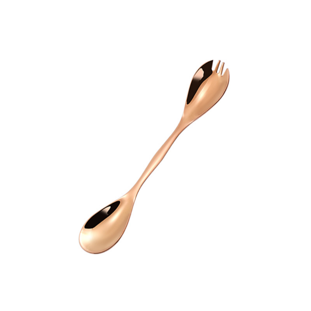 Stainless Steel 2-In-1 Spoon & Fork Utensils - Grafton Collection