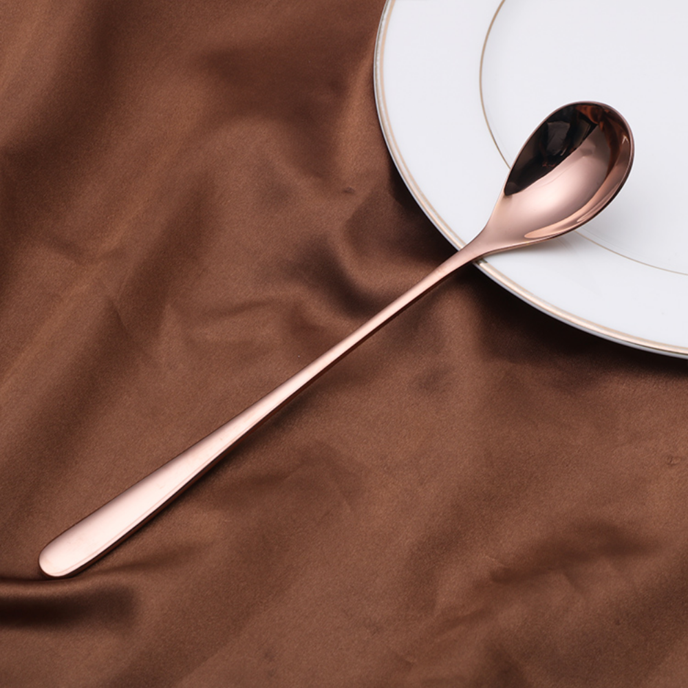 Long-Handled Stainless Steel Serving Spoons - Grafton Collection