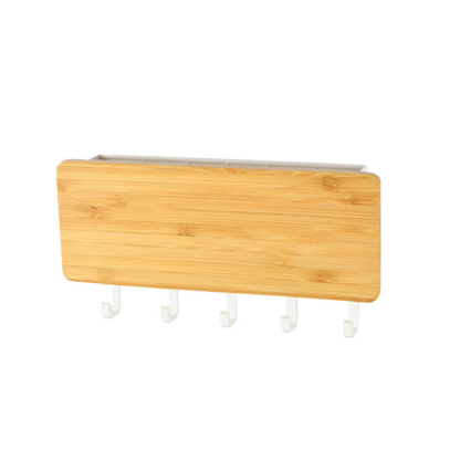 Japanese Style Wooden Hanging Key & Accessories Storage Rack - Grafton Collection