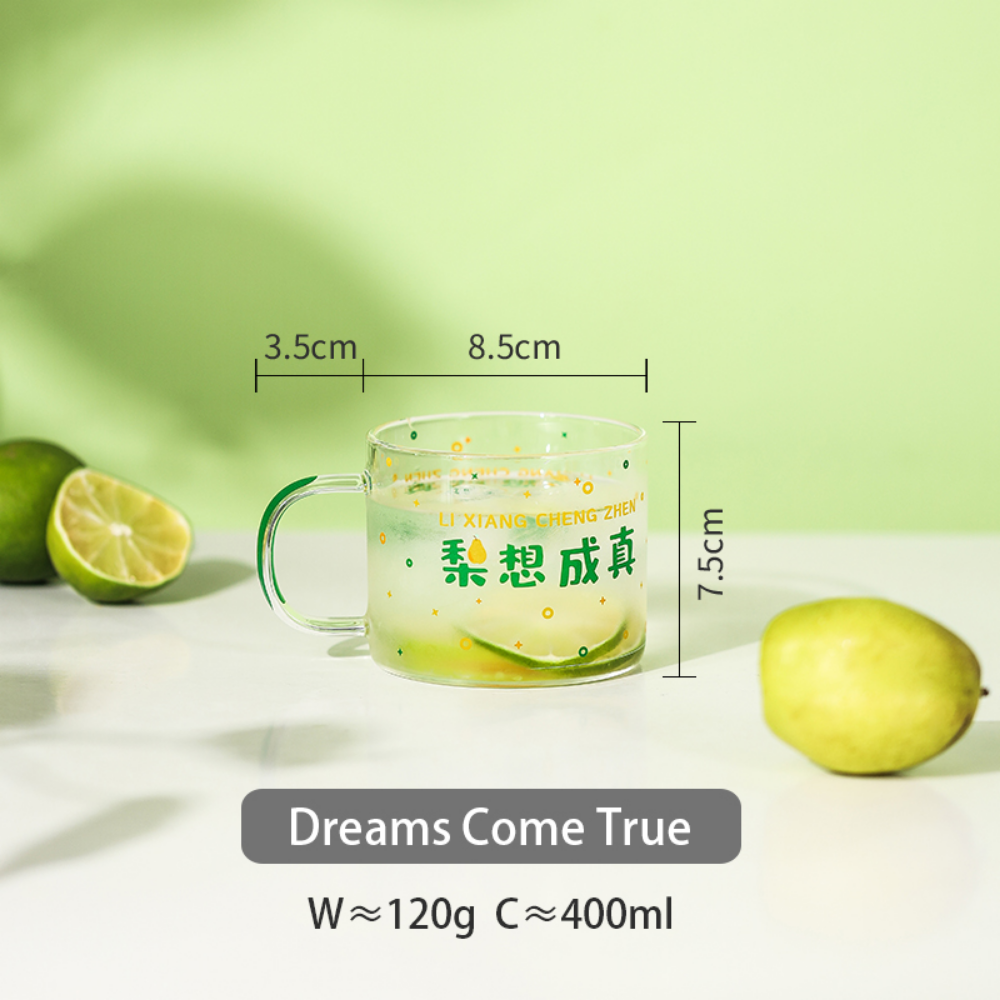 Glass Mugs With Quotes - Grafton Collection