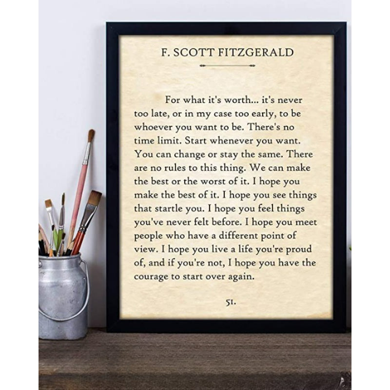 Book Quotes Wall Decor Perfect For Classrooms, Home Offices or Libraries - Grafton Collection