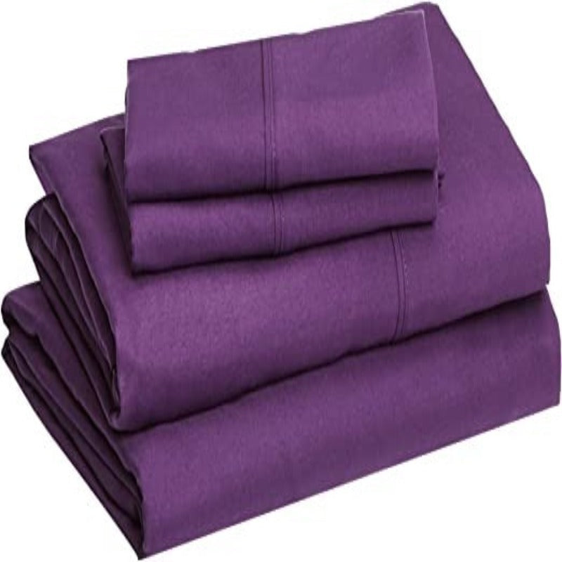 Microfiber Bed Sheet Set With Deep Pockets - Grafton Collection