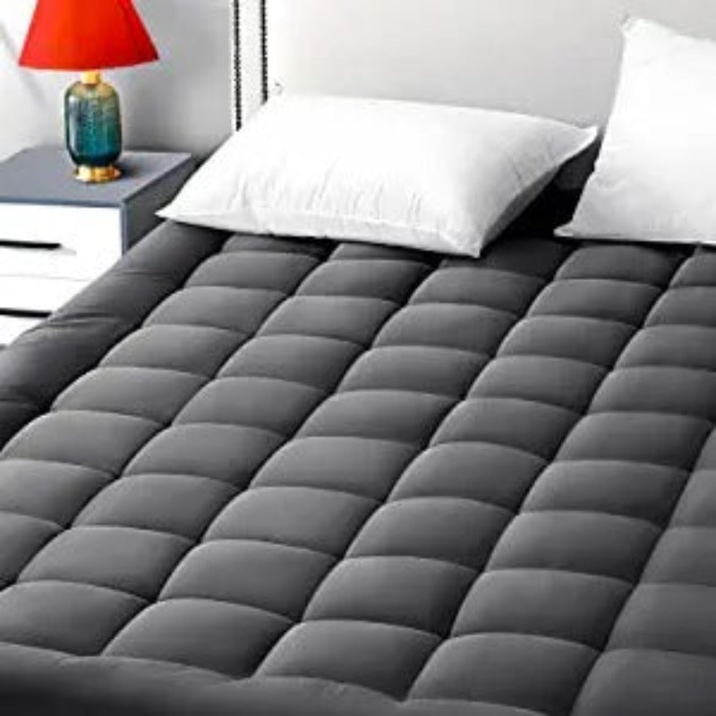 Mattress Pad Pillow Top Mattress Cover Quilted Fitted Protector Deep Pocket Cooling Topper - Grafton Collection