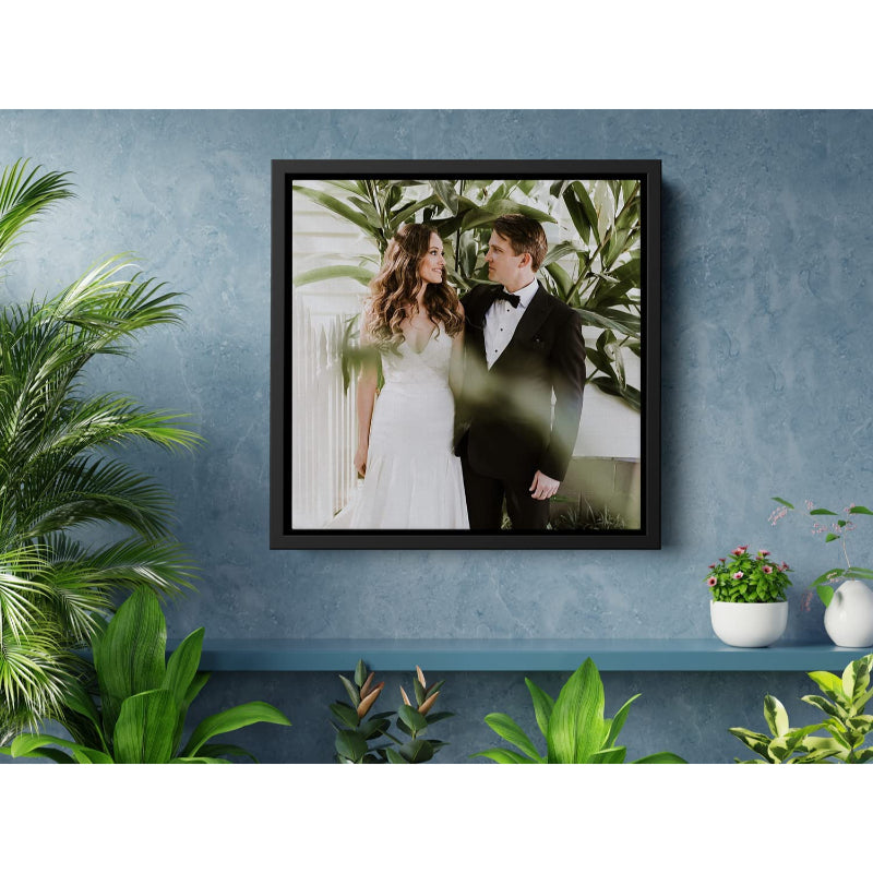 Custom Framed Canvas Prints With Your Photos - Personalized Picture To Canvas Wall Art - Grafton Collection