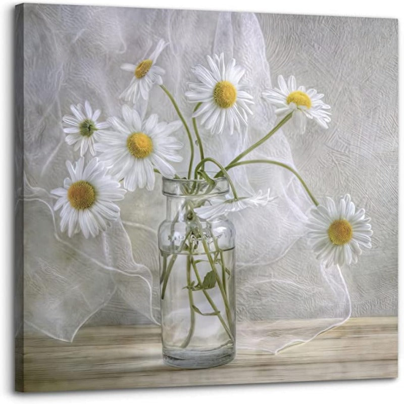 Wall Decor Fashion Canvas Pictures Bathroom Wall Art for Bedroom Living Room Wall Decor Painting Picture Artwork Wood Framed Wall Decor Easy to Hang - Grafton Collection