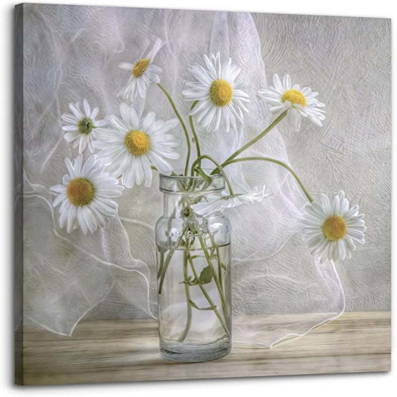 Wall Decor Fashion Canvas Pictures Bathroom Wall Art for Bedroom Living Room Wall Decor Painting Picture Artwork Wood Framed Wall Decor Easy to Hang - Grafton Collection