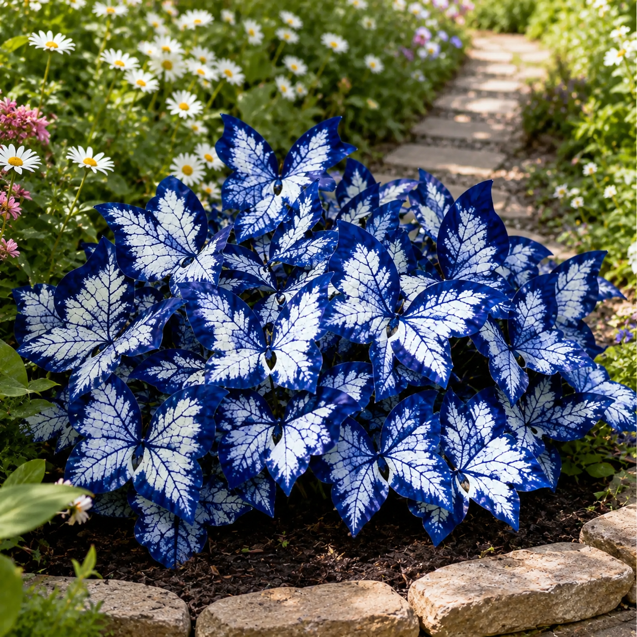 800 Pieces Butterfly Hosta Leaf Garden Seeds