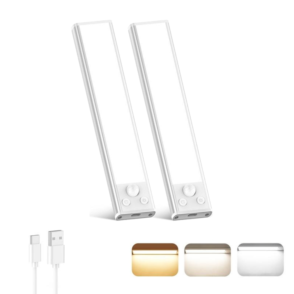 76 LED Motion Sensor Indoor Under Cabinet Night Light