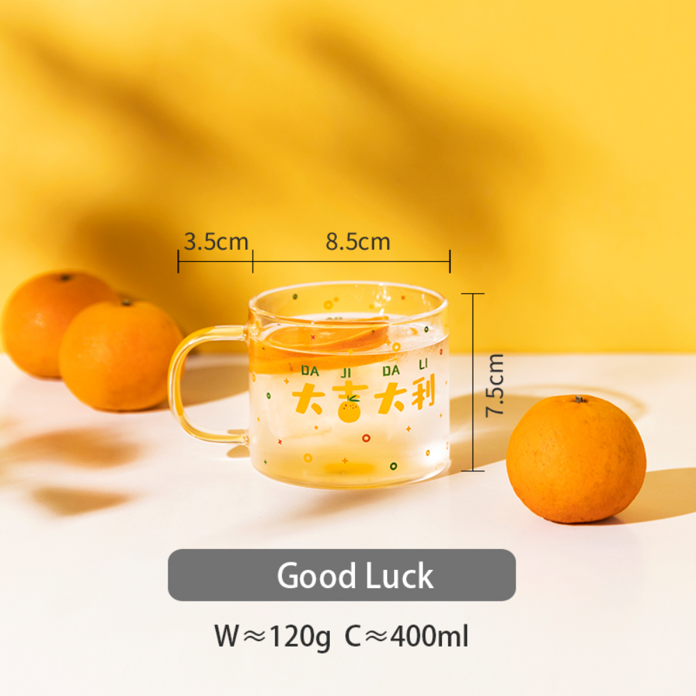 Glass Mugs With Quotes - Grafton Collection