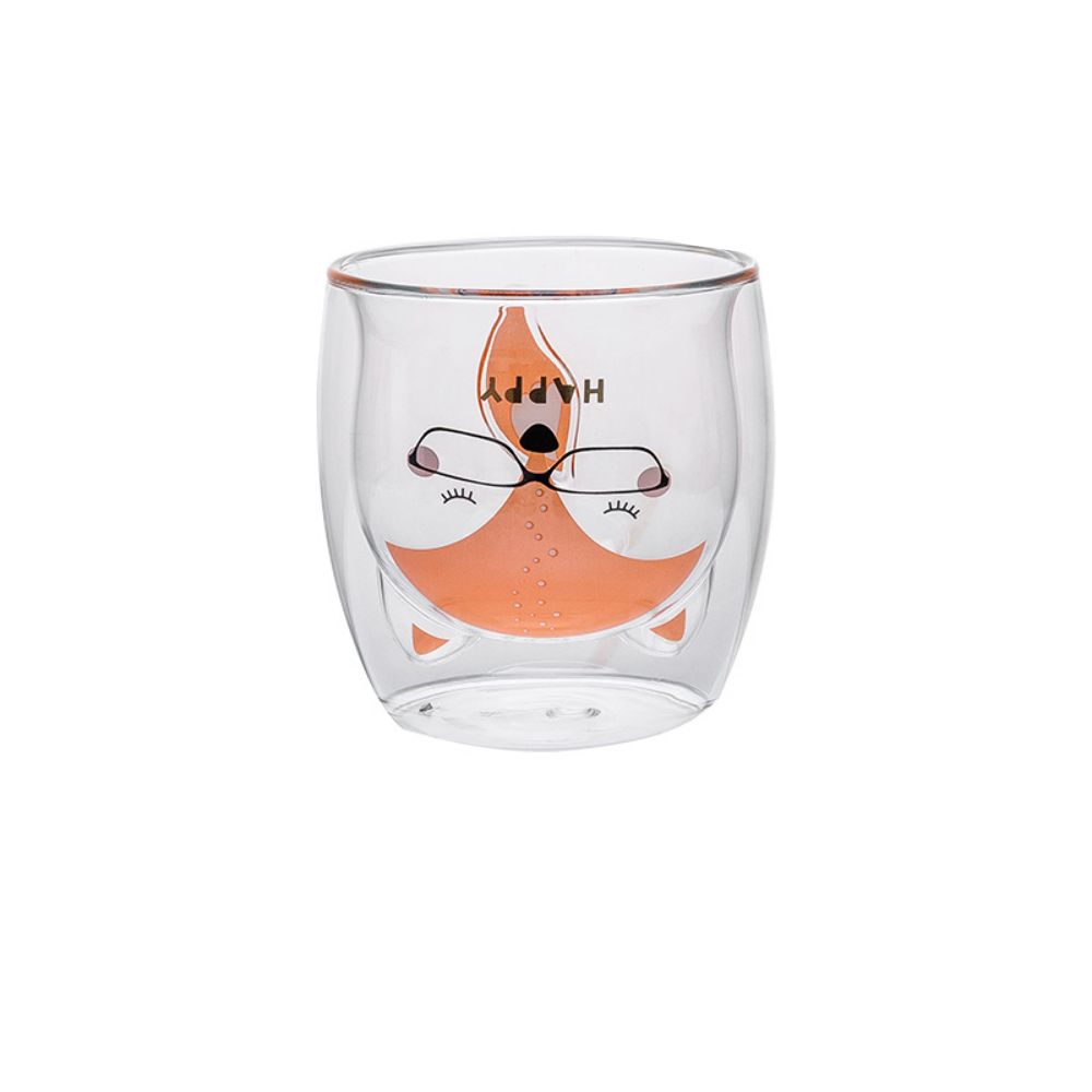Cartoon Animal Glass Mugs - Grafton Collection