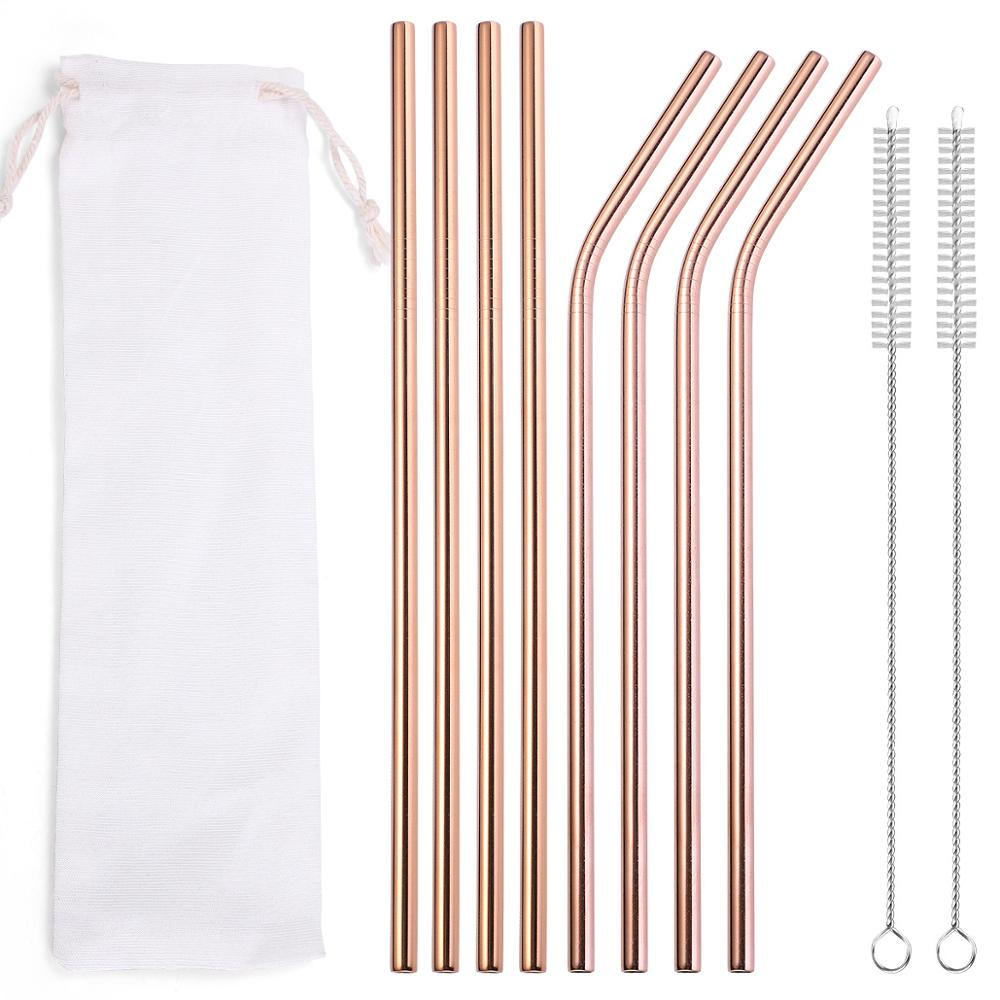 Reusable Metal Straws + Case - Grafton Collection