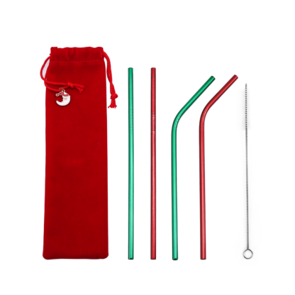 Reusable Christmas Themed Straws - Grafton Collection