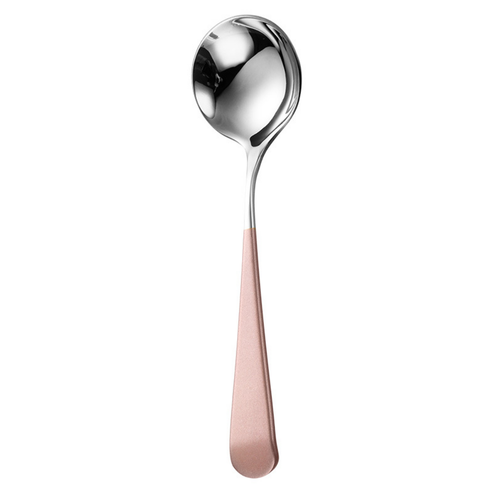 Colorful Stainless Steel Round Tea Spoon - Grafton Collection