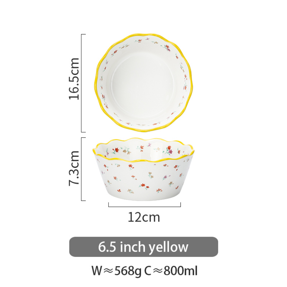 Flower Noodle Salad Bowl - Grafton Collection