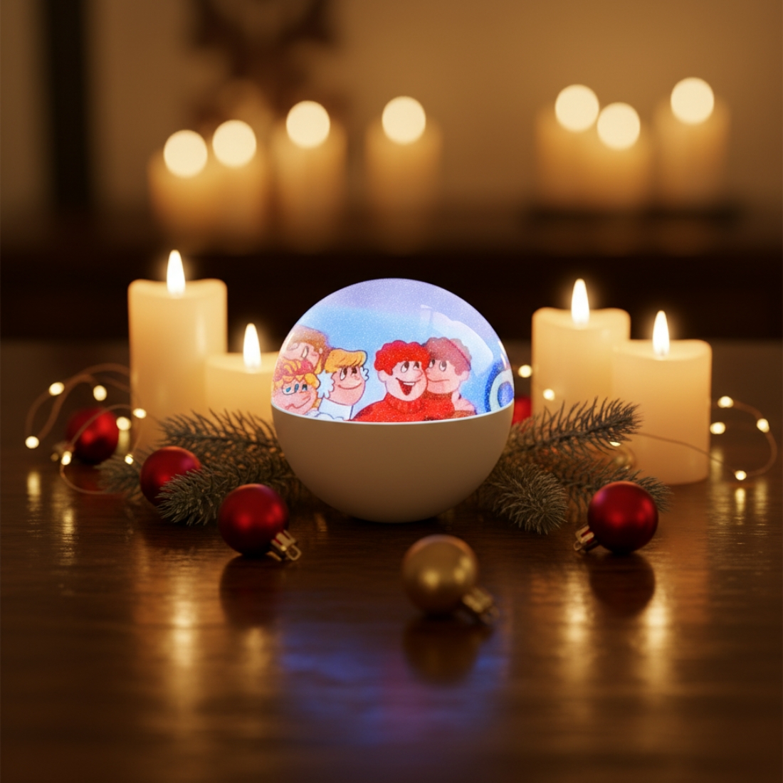 [Copy]Cartoon Themed Video Playable Dynamic Magic Sphere