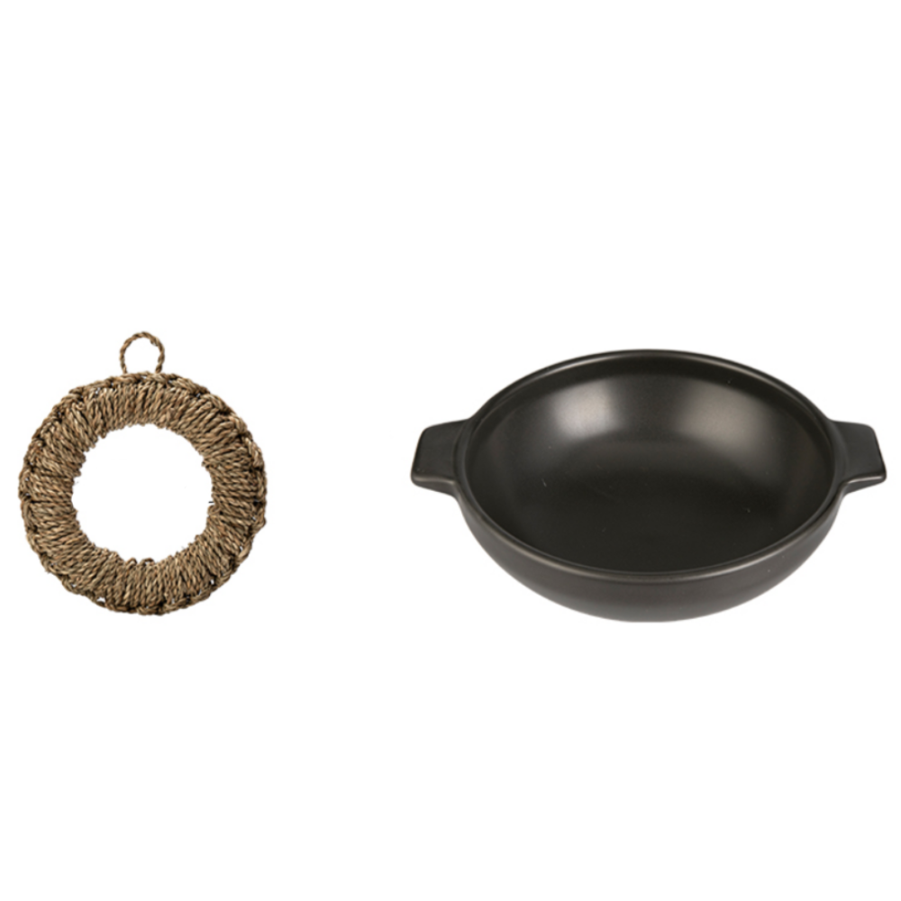 Ceramic Bowl With Coaster - Grafton Collection