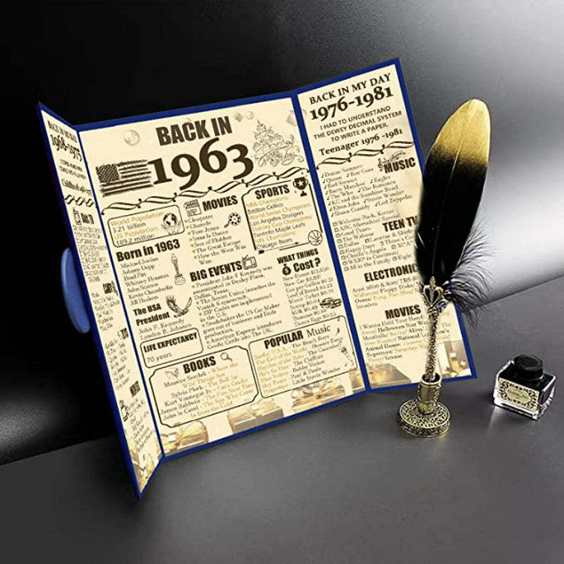Decorations Party Poster For Birthday And Anniversary - Grafton Collection