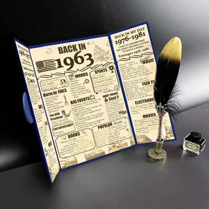 Decorations Party Poster For Birthday And Anniversary - Grafton Collection