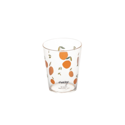 Orange Glass Cups - Grafton Collection