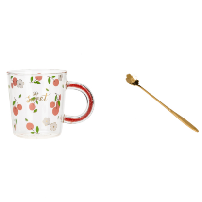 Cherry Mug + Spoon - Grafton Collection