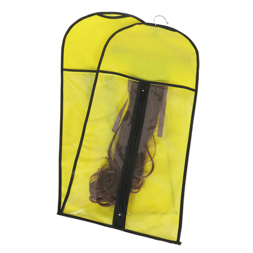 PVC Waterproof & Dustproof Wig Cover Bag With Clip - Grafton Collection