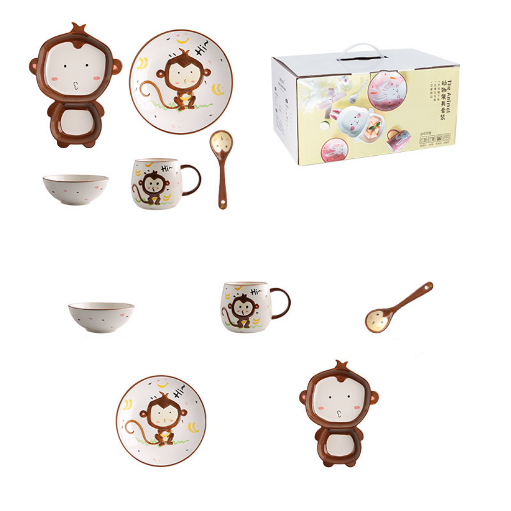 Cartoon Ceramic Dinnerware Set - Grafton Collection