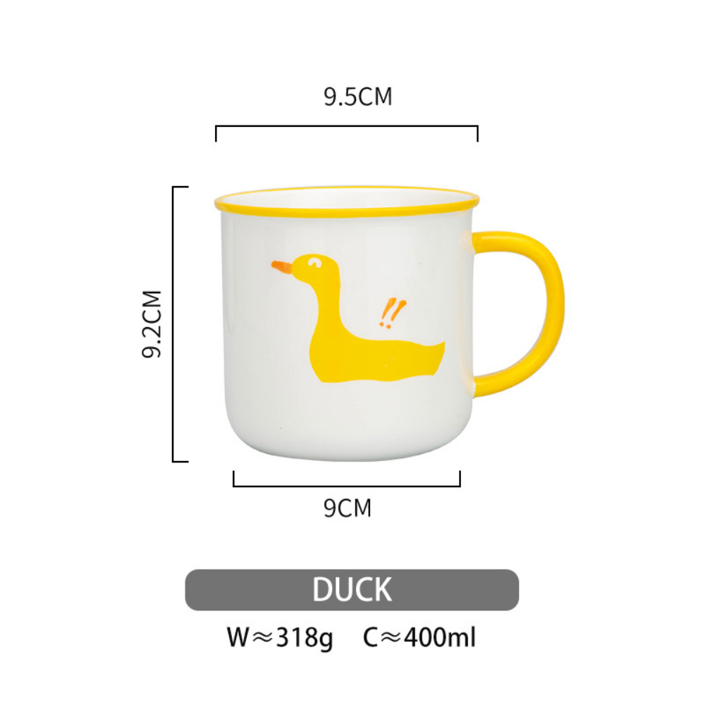 Unique Creative Printed Ceramic Coffee Mugs - Grafton Collection