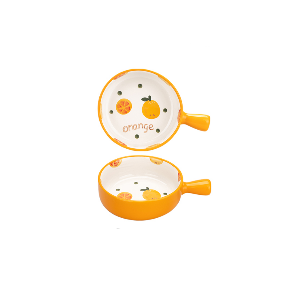 Fruit Pattern Baking Bowls With Handle - Grafton Collection