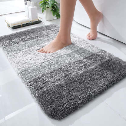 Luxury Bathroom Rug Mat, Extra Soft And Absorbent Microfiber Bath Rugs, Non-Slip Plush Shaggy Bath Carpet, Machine Wash Dry, Bath Mats For Bathroom Floor, Tub And Shower - Grafton Collection