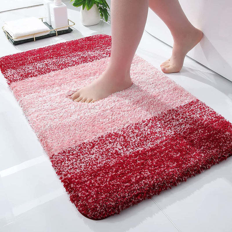 Luxury Bathroom Rug Mat, Extra Soft And Absorbent Microfiber Bath Rugs, Non-Slip Plush Shaggy Bath Carpet, Machine Wash Dry, Bath Mats For Bathroom Floor, Tub And Shower - Grafton Collection