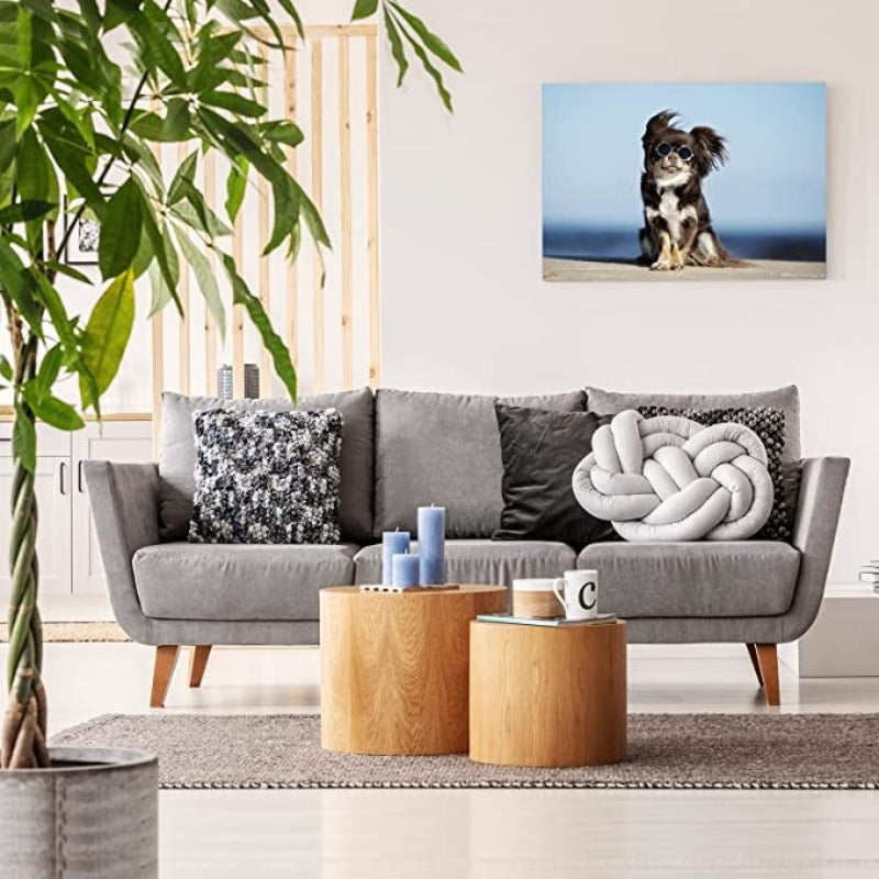 Personalized Canvas Pictures Custom Canvas Wall Art, Gifts for Family, Wedding, Friends, Home Decoration, Pet - Grafton Collection