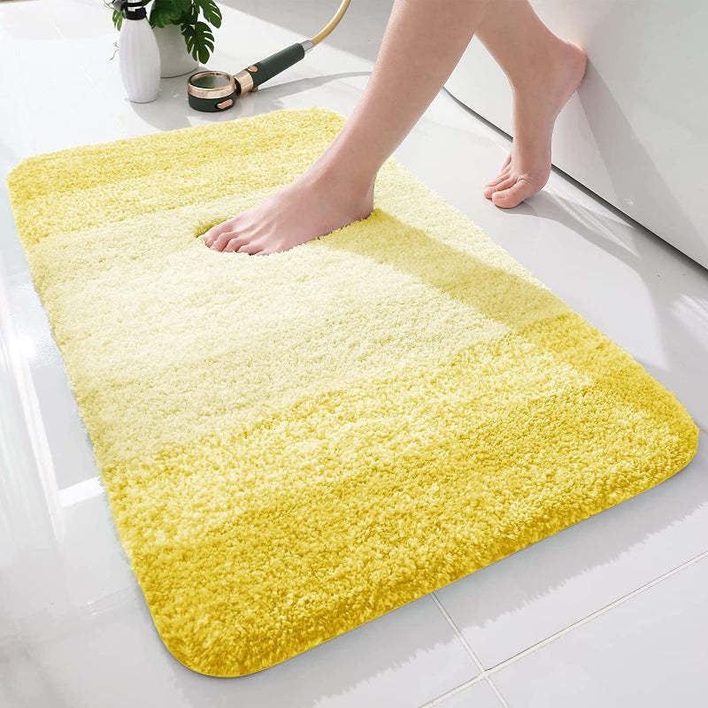 Luxury Bathroom Rug Mat, Extra Soft And Absorbent Microfiber Bath Rugs, Non-Slip Plush Shaggy Bath Carpet, Machine Wash Dry, Bath Mats For Bathroom Floor, Tub And Shower - Grafton Collection