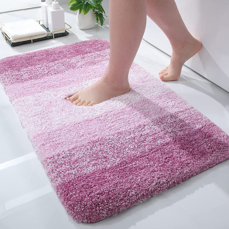 Luxury Bathroom Rug Mat, Extra Soft And Absorbent Microfiber Bath Rugs, Non-Slip Plush Shaggy Bath Carpet, Machine Wash Dry, Bath Mats For Bathroom Floor, Tub And Shower - Grafton Collection